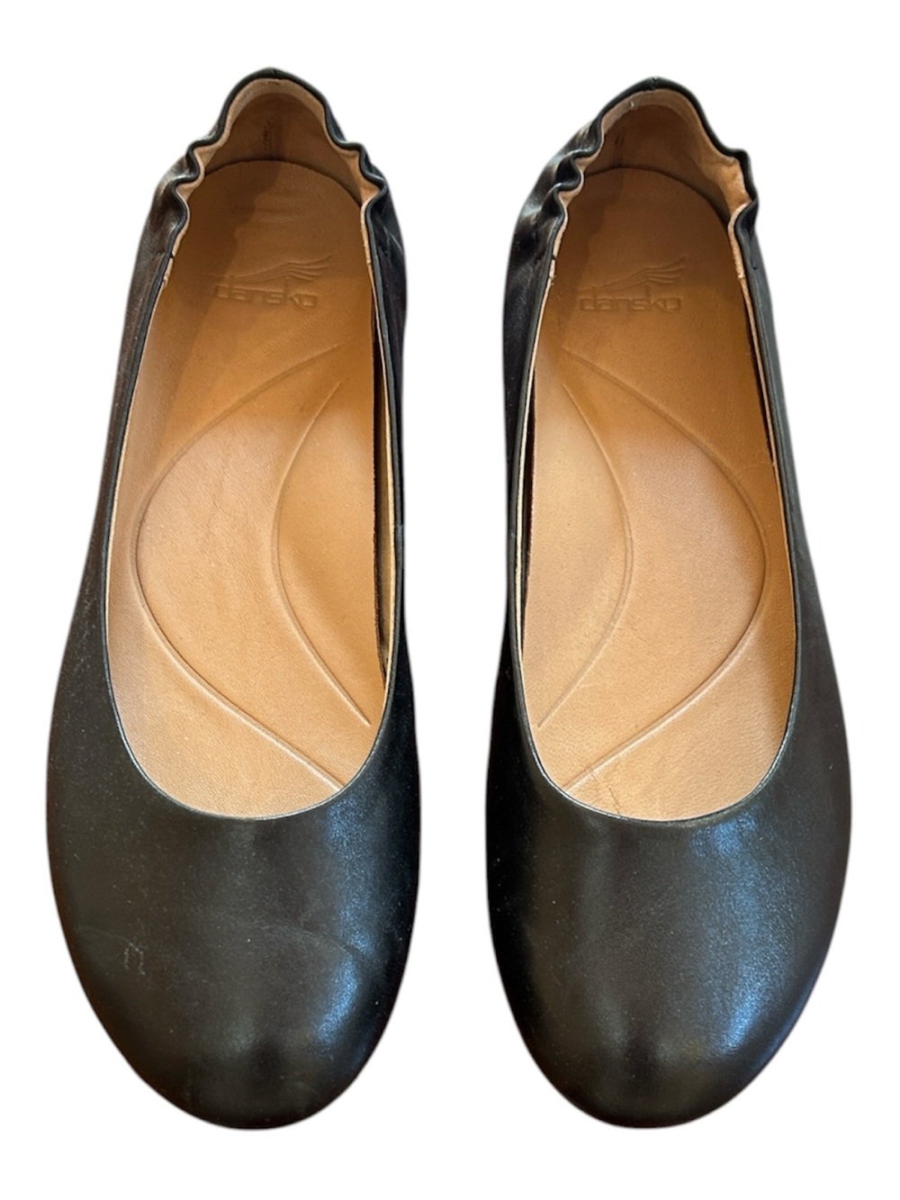 Black Women's Ballet Flats - Comfortable Everyday Slip-Ons